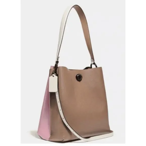 Coach Charlie Bucket‎ Bag In Colorblock